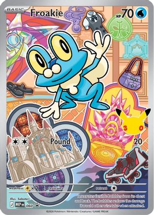 Froakie -  060 (60) [ME Mega Evolution Promo] Holofoil