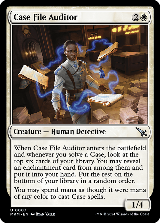 Case File Auditor (MKM-007) - [Murders at Karlov Manor]