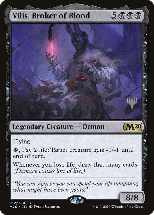 Vilis, Broker of Blood (PPM20-122) - [Core Set 2020 Promos] Foil