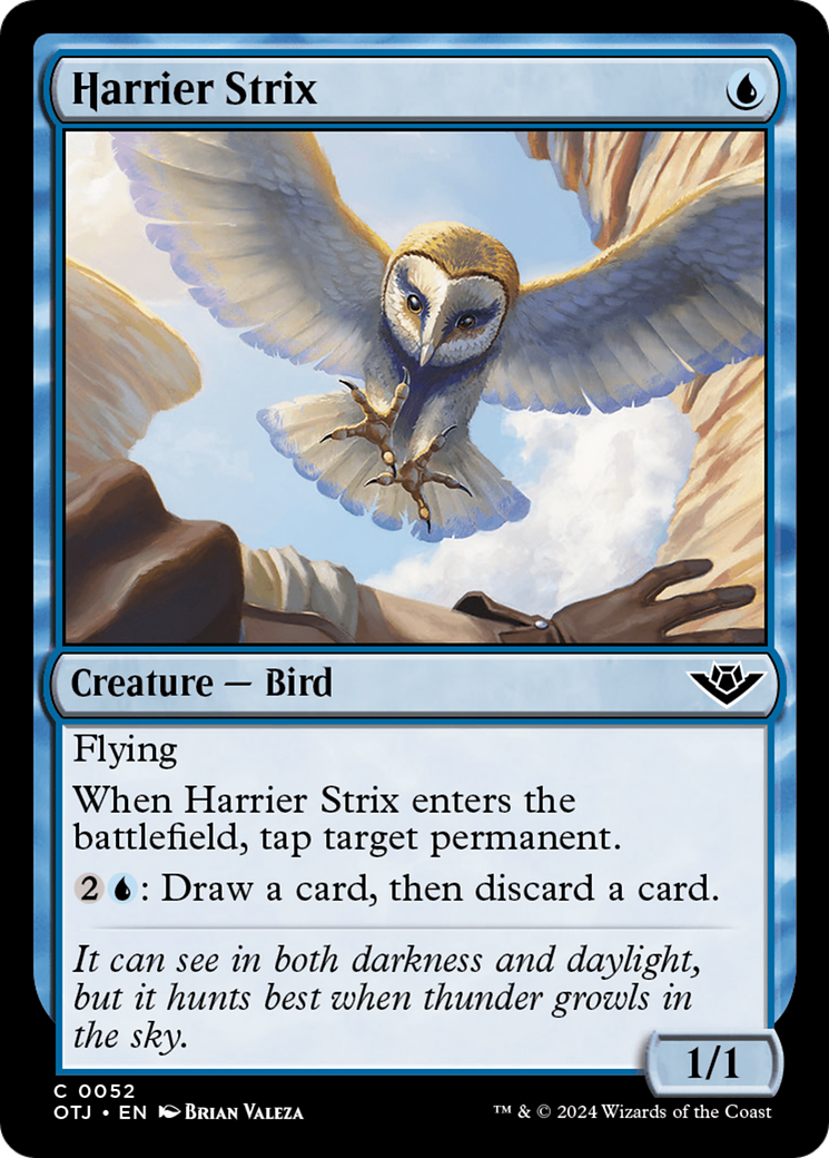 Harrier Strix (OTJ-052) - [Outlaws of Thunder Junction] Foil