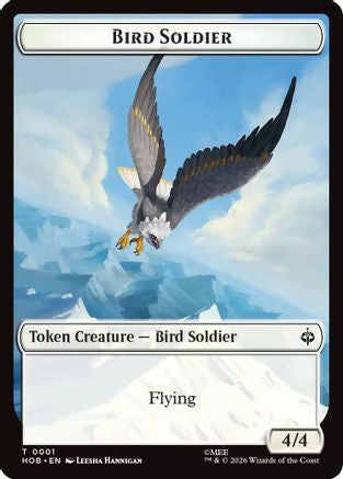 Bird Soldier // Axe Double-Sided Token (HOB-1 // 10) - [The Hobbit] Foil