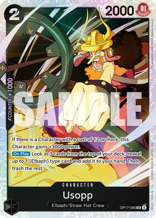 Usopp (OP17-080) - The World's Strongest Warriors