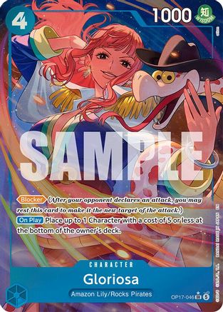 Gloriosa (Alternate Art) (OP17-046) - The World's Strongest Warriors