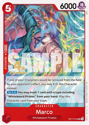 Marco (OP17-015) - The World's Strongest Warriors Release Event Cards