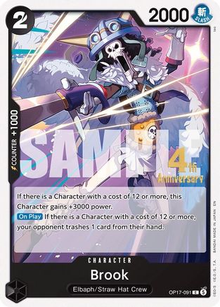 Brook (OP17-091) - The World's Strongest Warriors Release Event Cards