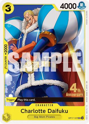 Charlotte Daifuku (OP17-107) - The World's Strongest Warriors Release Event Cards