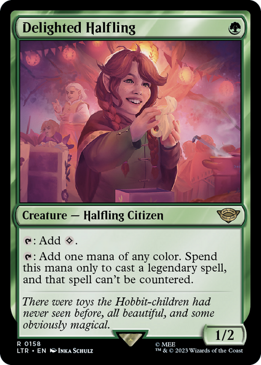 Delighted Halfling (LTR-158) - [The Lord of the Rings: Tales of Middle-earth]