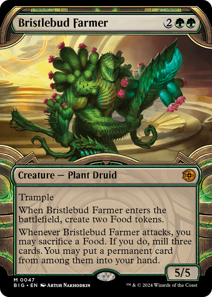 Bristlebud Farmer (BIG-047) - [The Big Score]: (Showcase) Foil