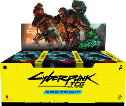 Cyberpunk TCG Welcome to Night City Beta Booster Box