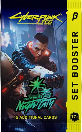 Cyberpunk TCG Welcome to Night City Beta Booster Pack
