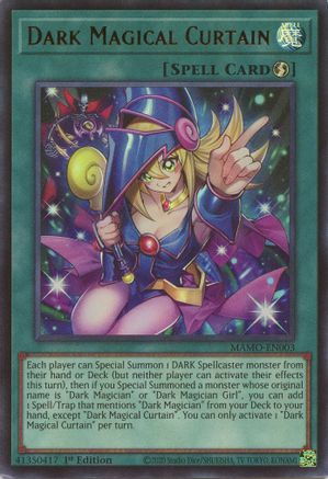 Dark Magical Curtain (MAMO-EN003) - Magnificent Monsters 1st Edition