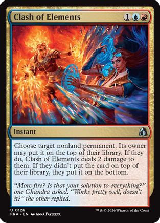 Clash of Elements (FRA-126) - [Reality Fracture] Foil
