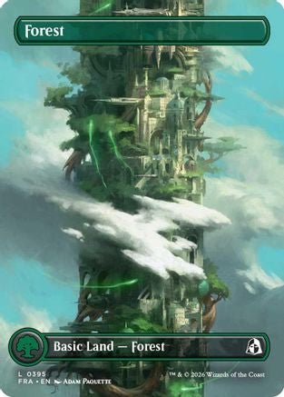 Forest (Borderless) (0395) (FRA-395) - [Reality Fracture] Foil
