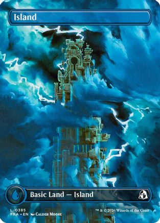 Island (Borderless) (0385) (FRA-385) - [Reality Fracture] Foil