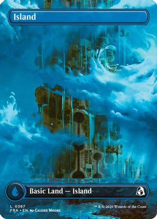 Island (Borderless) (0387) (FRA-387) - [Reality Fracture] Foil