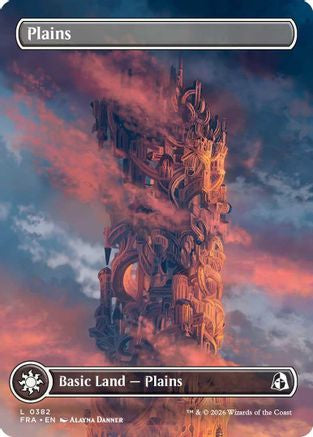 Plains (Borderless) (0382) (FRA-382) - [Reality Fracture] Foil