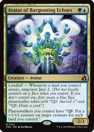 Avatar of Burgeoning Echoes (FRA-122) - [Reality Fracture] Foil