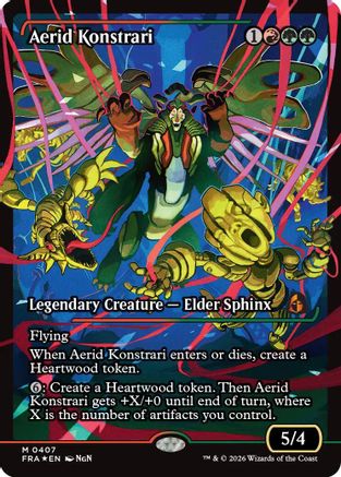 Aerid Konstrari (Showcase) (0407) (FRA-407) - [Reality Fracture] Foil