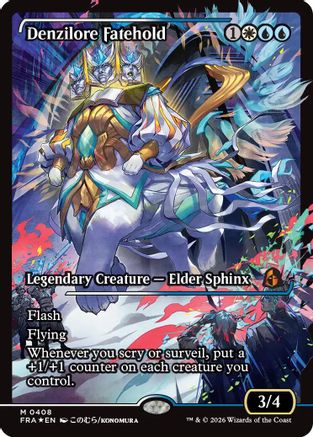 Denzilore Fatehold (Showcase) (0408) (FRA-408) - [Reality Fracture] Foil