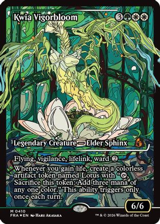 Kwia Vigorbloom (Showcase) (0410) (FRA-410) - [Reality Fracture] Foil