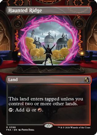Haunted Ridge (Borderless) (FRA-398) - [Reality Fracture]