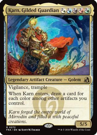 Karn, Gilded Guardian (FRA-272) - [Reality Fracture]