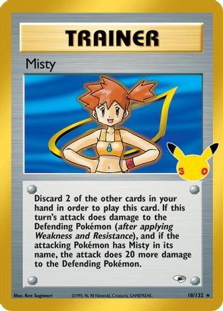 Misty (18/132) [ME 30th Celebration Classic Collection] Holofoil