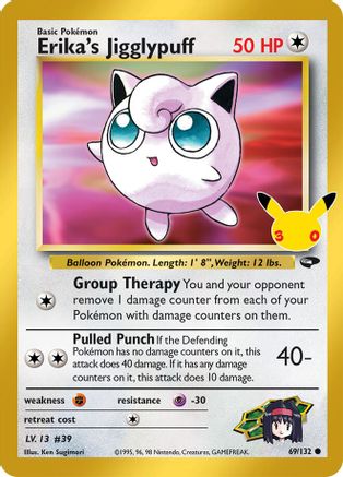 Erika's Jigglypuff (69/132) [ME 30th Celebration Classic Collection] Holofoil