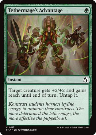 Tethermage's Advantage (FRA-117) - [Reality Fracture] Foil