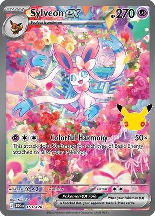 Sylveon ex (153/128) [ME 30th Celebration] Holofoil