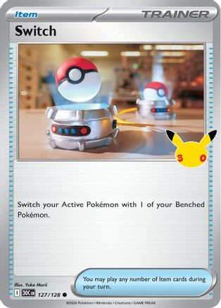 Switch (127/128) [ME 30th Celebration] Holofoil