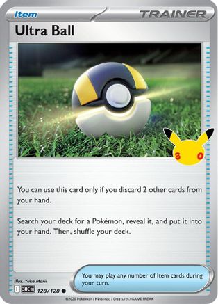 Ultra Ball (128/128) [ME 30th Celebration] Holofoil