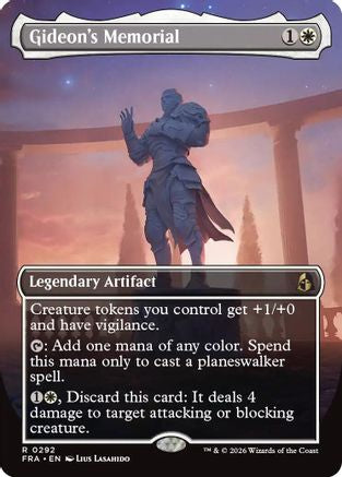 Gideon's Memorial (Borderless) (FRA-292) - [Reality Fracture]