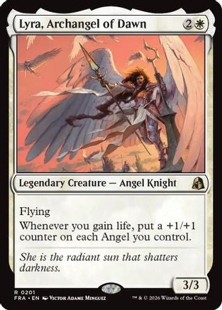 Lyra, Archangel of Dawn (FRA-201) - [Reality Fracture] Foil