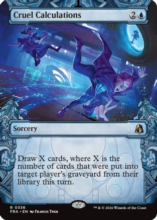 Cruel Calculations (Showcase) (FRA-336) - [Reality Fracture] Foil