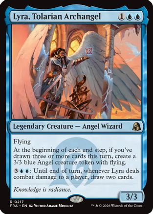 Lyra, Tolarian Archangel (FRA-217) - [Reality Fracture] Foil