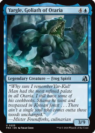 Yargle, Goliath of Otaria (FRA-225) - [Reality Fracture]