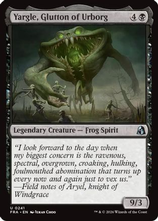 Yargle, Glutton of Urborg (FRA-241) - [Reality Fracture]