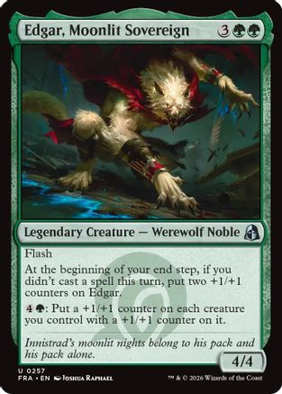 Edgar, Moonlit Sovereign (FRA-257) - [Reality Fracture] Foil