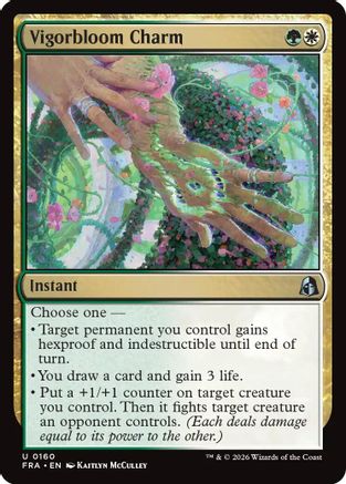Vigorbloom Charm (FRA-160) - [Reality Fracture] Foil