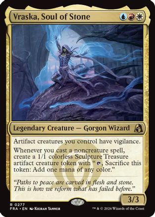 Vraska, Soul of Stone (FRA-277) - [Reality Fracture] Foil