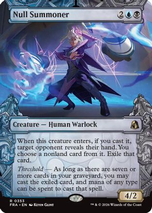 Null Summoner (Showcase) (FRA-353) - [Reality Fracture]