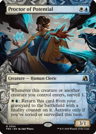 Proctor of Potential (Showcase) (FRA-354) - [Reality Fracture] Foil
