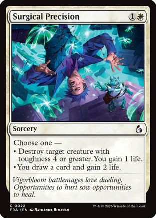Surgical Precision (FRA-022) - [Reality Fracture] Foil