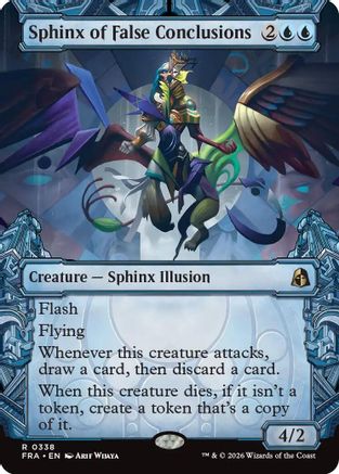 Sphinx of False Conclusions (Showcase) (FRA-338) - [Reality Fracture]