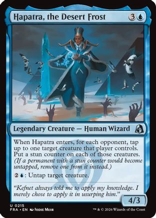 Hapatra, the Desert Frost (FRA-215) - [Reality Fracture]