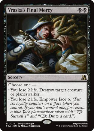 Vraska's Final Mercy (FRA-071) - [Reality Fracture]