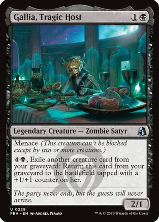 Gallia, Tragic Host (FRA-228) - [Reality Fracture]