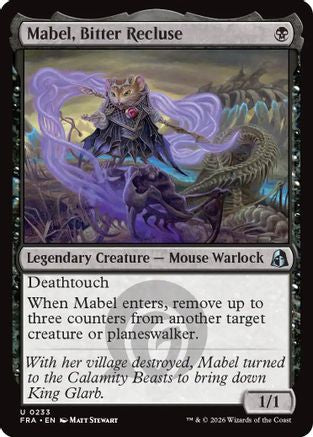 Mabel, Bitter Recluse (FRA-233) - [Reality Fracture]