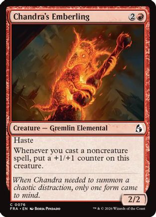 Chandra's Emberling (FRA-076) - [Reality Fracture] Foil